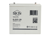 Свинцово-кислотный тяговый гелевый аккумулятор SKN 6-DZF-20 (12V22.5A/H C5) - Фото 1