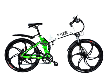 Электровелосипед Elbike Hummer VIP-L (Зеленый)